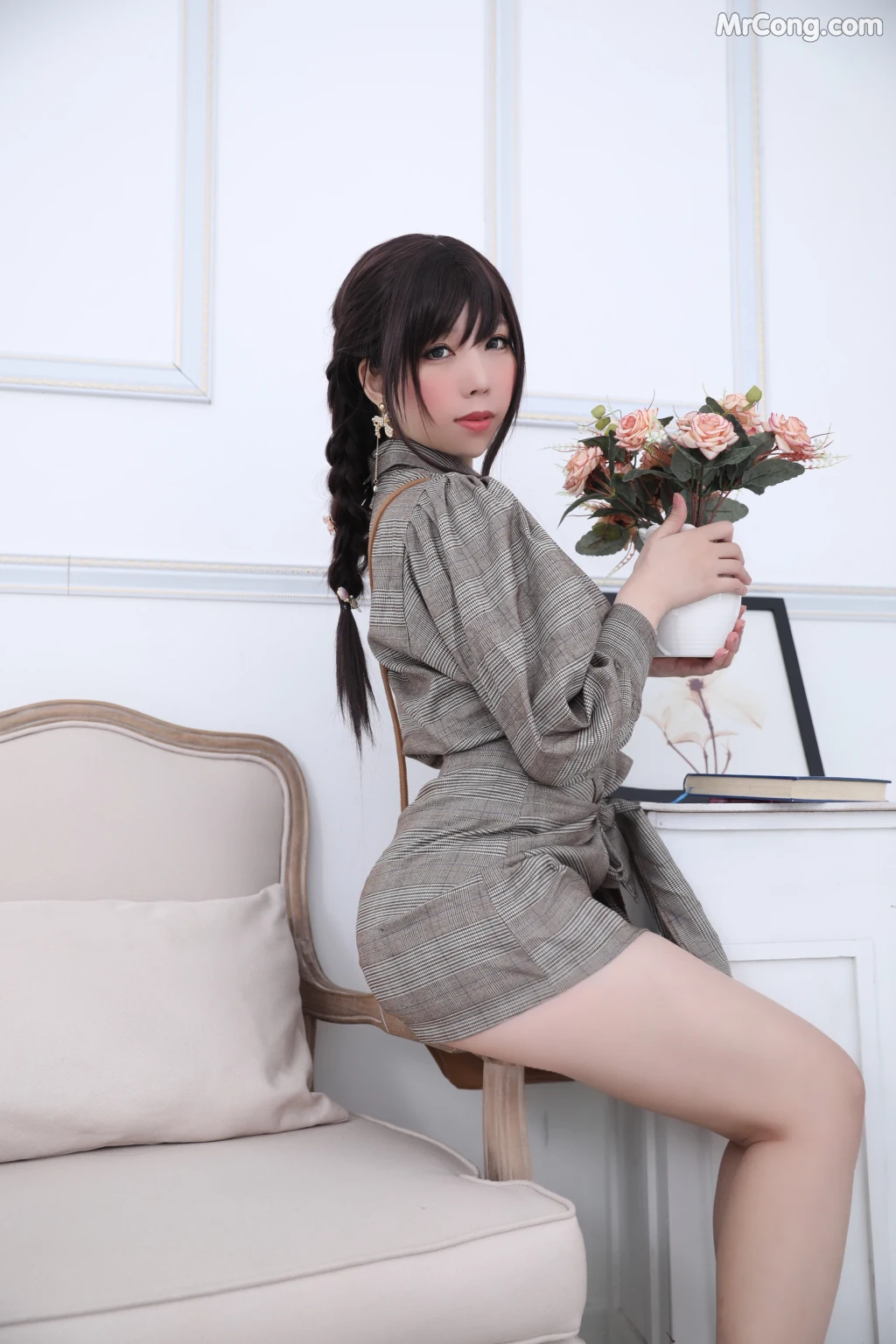 Coser@Kano Nozomi (鹿野希) Vol.04: 格子衬衫 (216 photos) – Page 13
