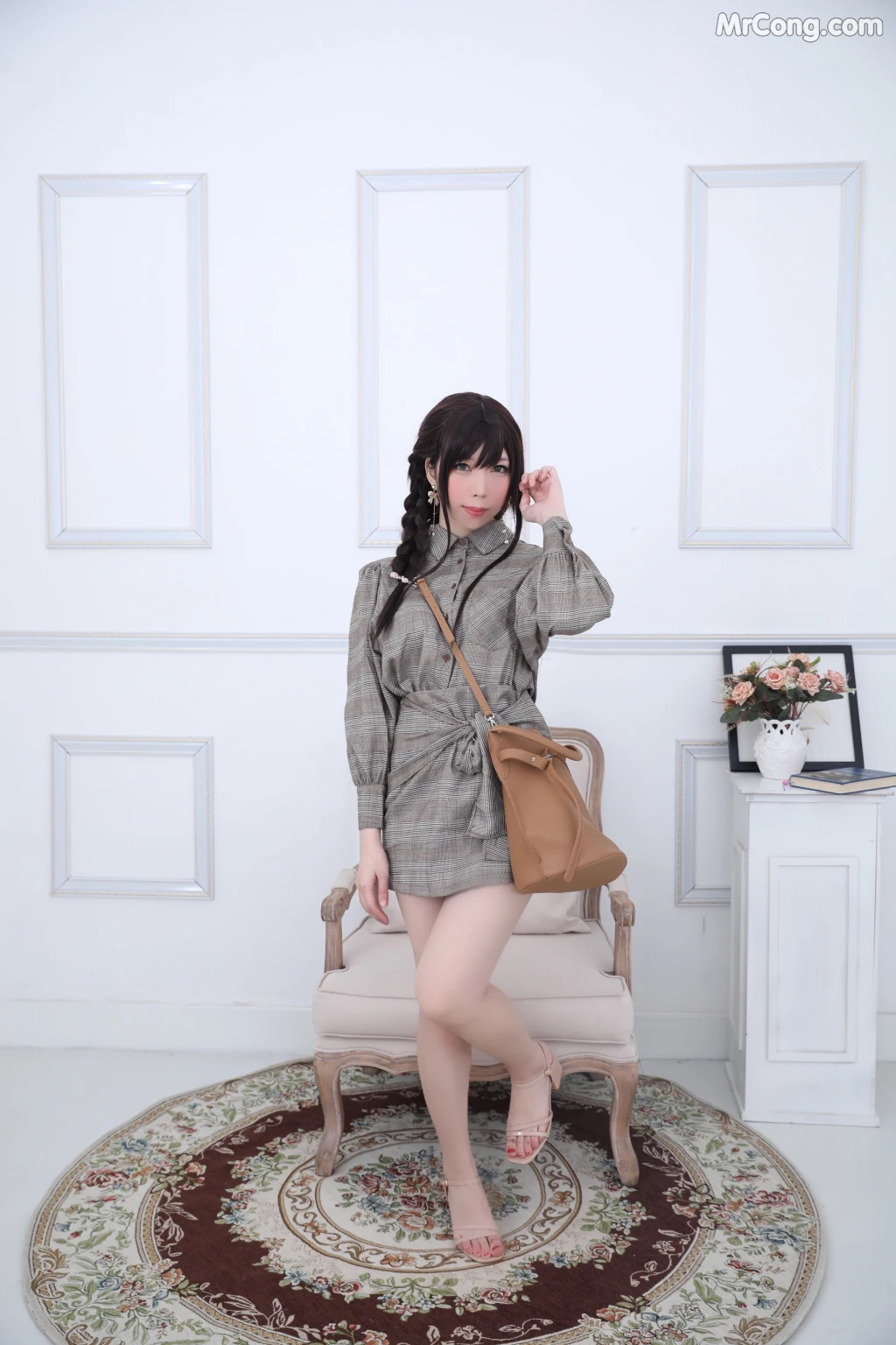 Coser@Kano Nozomi (鹿野希) Vol.04: 格子衬衫 (216 photos) – Page 14