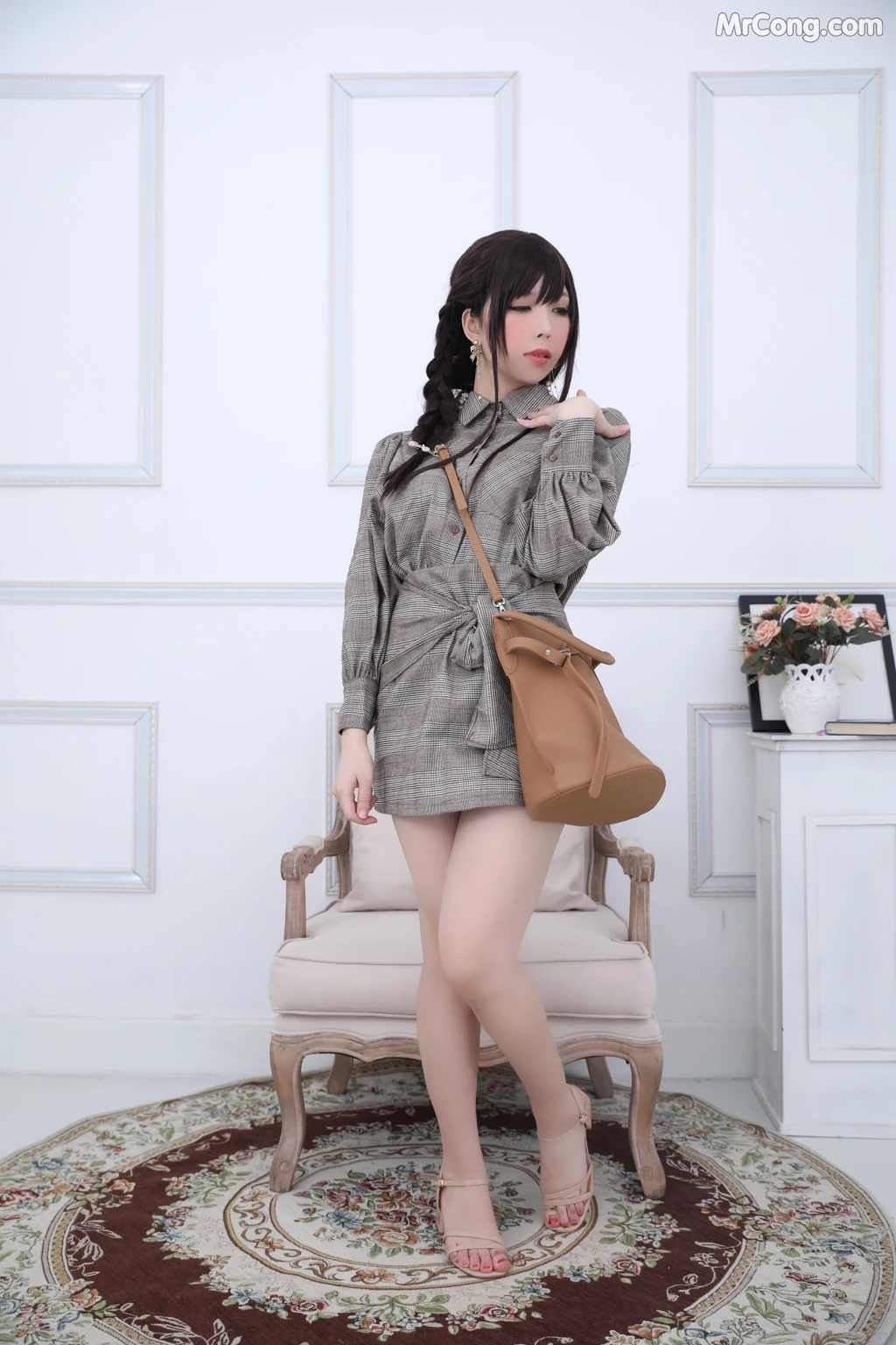 Coser@Kano Nozomi (鹿野希) Vol.04: 格子衬衫 (216 photos) – Page 14