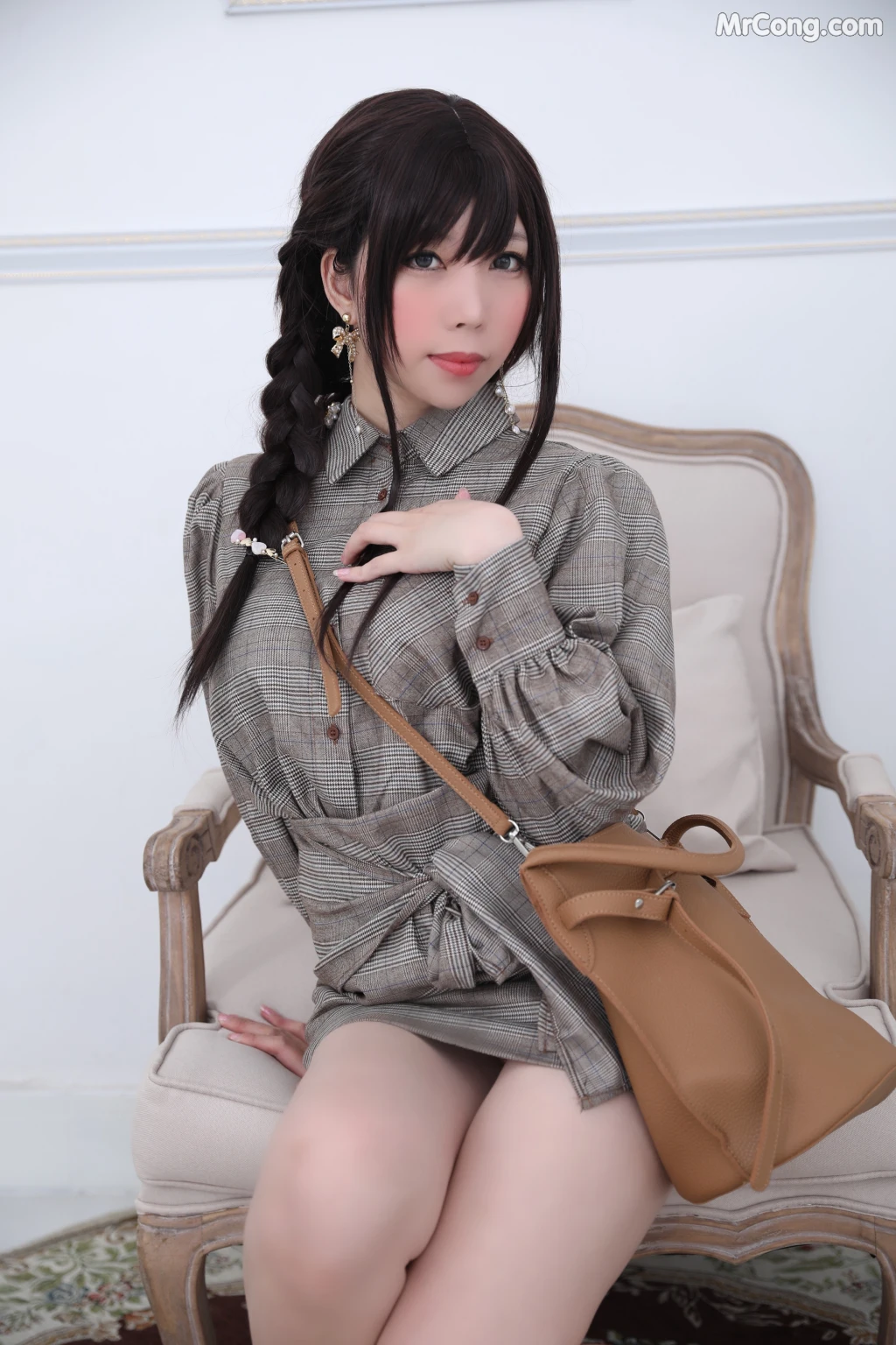 Coser@Kano Nozomi (鹿野希) Vol.04: 格子衬衫 (216 photos) – Page 14