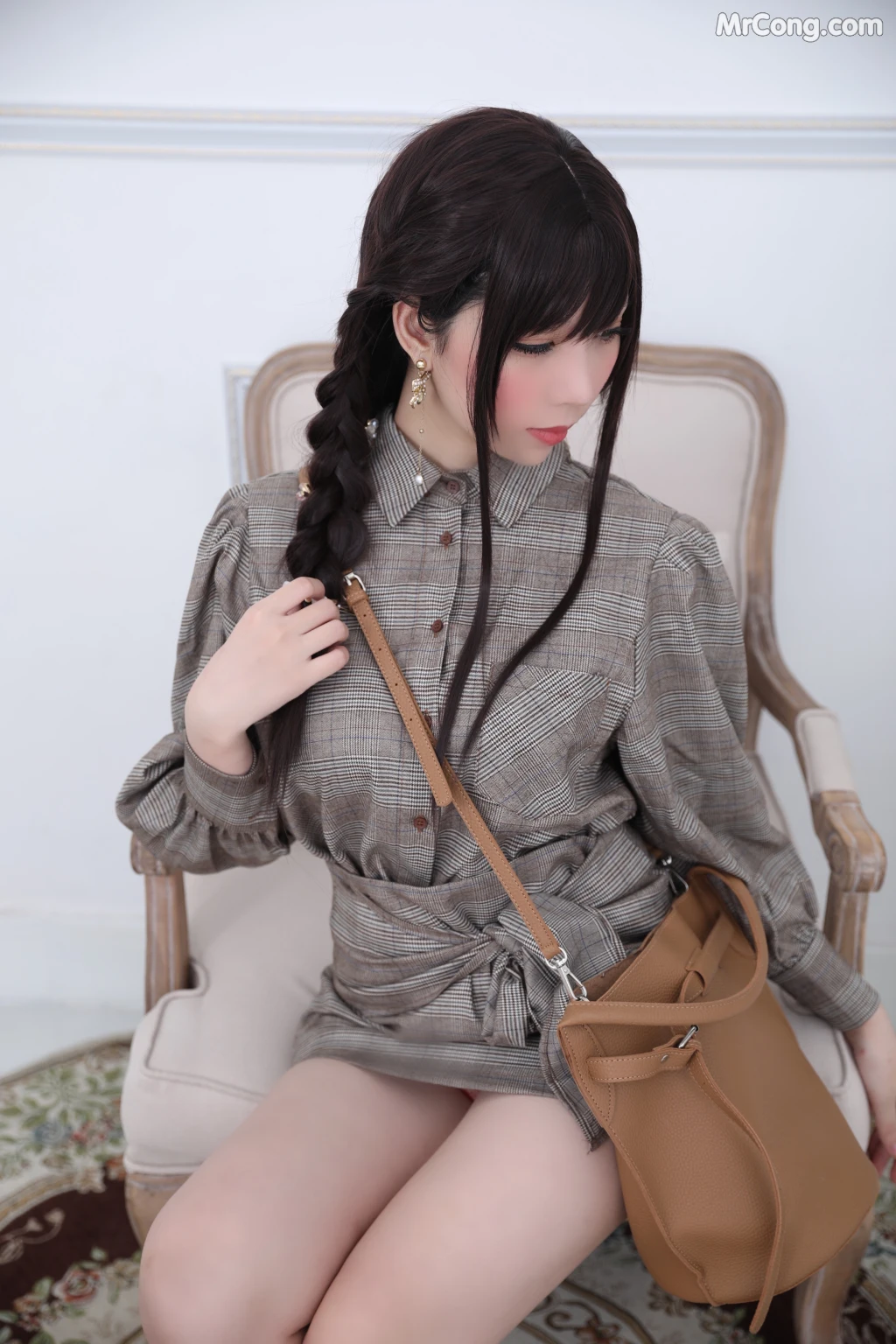 Coser@Kano Nozomi (鹿野希) Vol.04: 格子衬衫 (216 photos) – Page 14