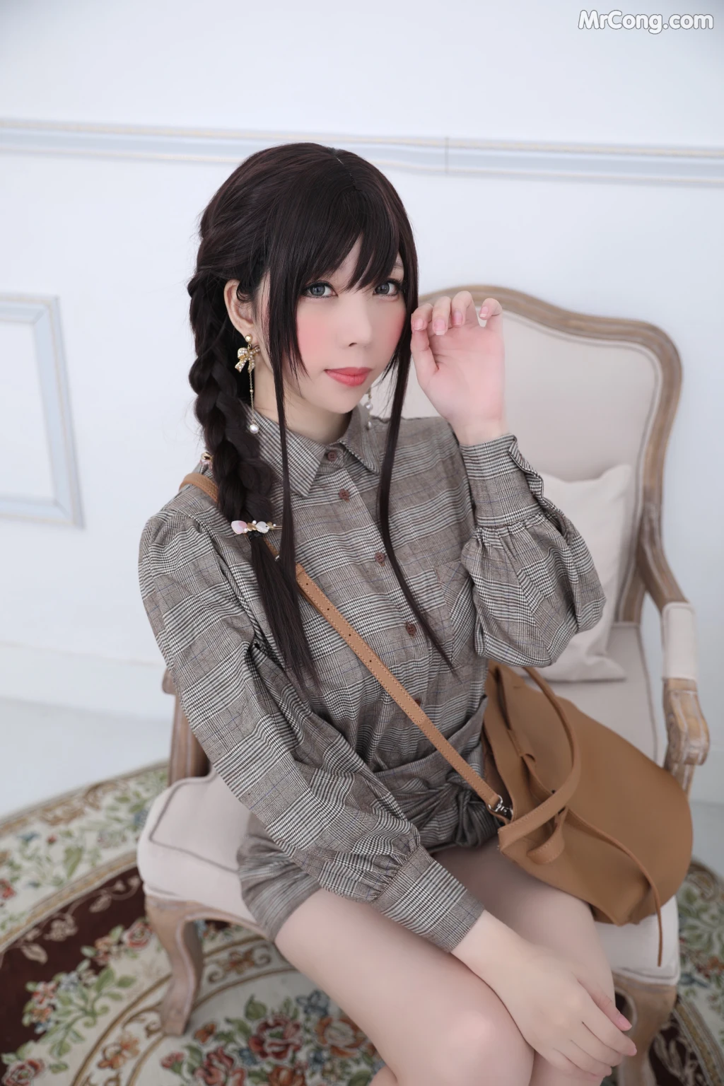 Coser@Kano Nozomi (鹿野希) Vol.04: 格子衬衫 (216 photos) – Page 15