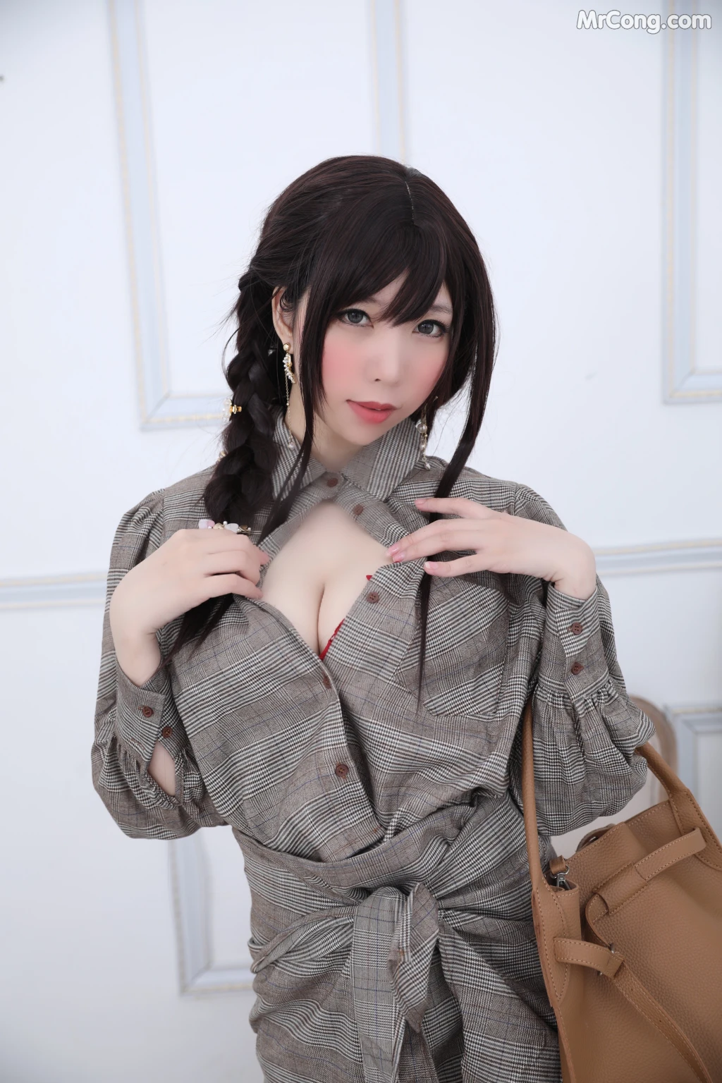 Coser@Kano Nozomi (鹿野希) Vol.04: 格子衬衫 (216 photos) – Page 17