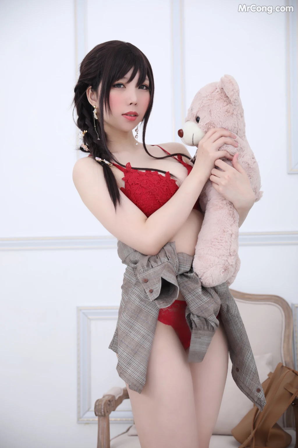 Coser@Kano Nozomi (鹿野希) Vol.04: 格子衬衫 (216 photos) – Page 21