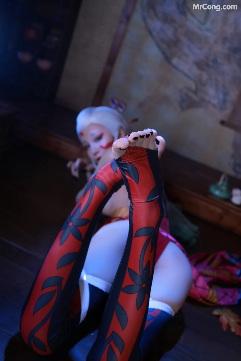 Coser@水淼aqua Vol.121: 鬼灭之刃 上弦陆堕姬 (83 photos)
