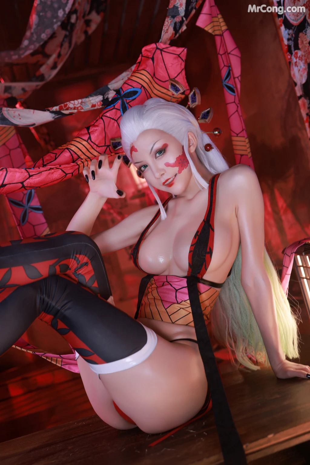Coser@水淼aqua Vol.121: 鬼灭之刃 上弦陆堕姬 (83 photos) – Page 5