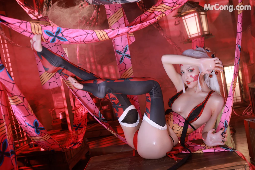Coser@水淼aqua Vol.121: 鬼灭之刃 上弦陆堕姬 (83 photos) – Page 6