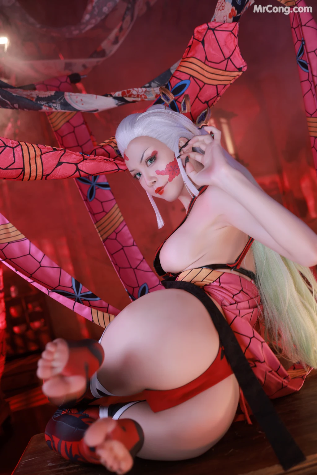 Coser@水淼aqua Vol.121: 鬼灭之刃 上弦陆堕姬 (83 photos) – Page 6