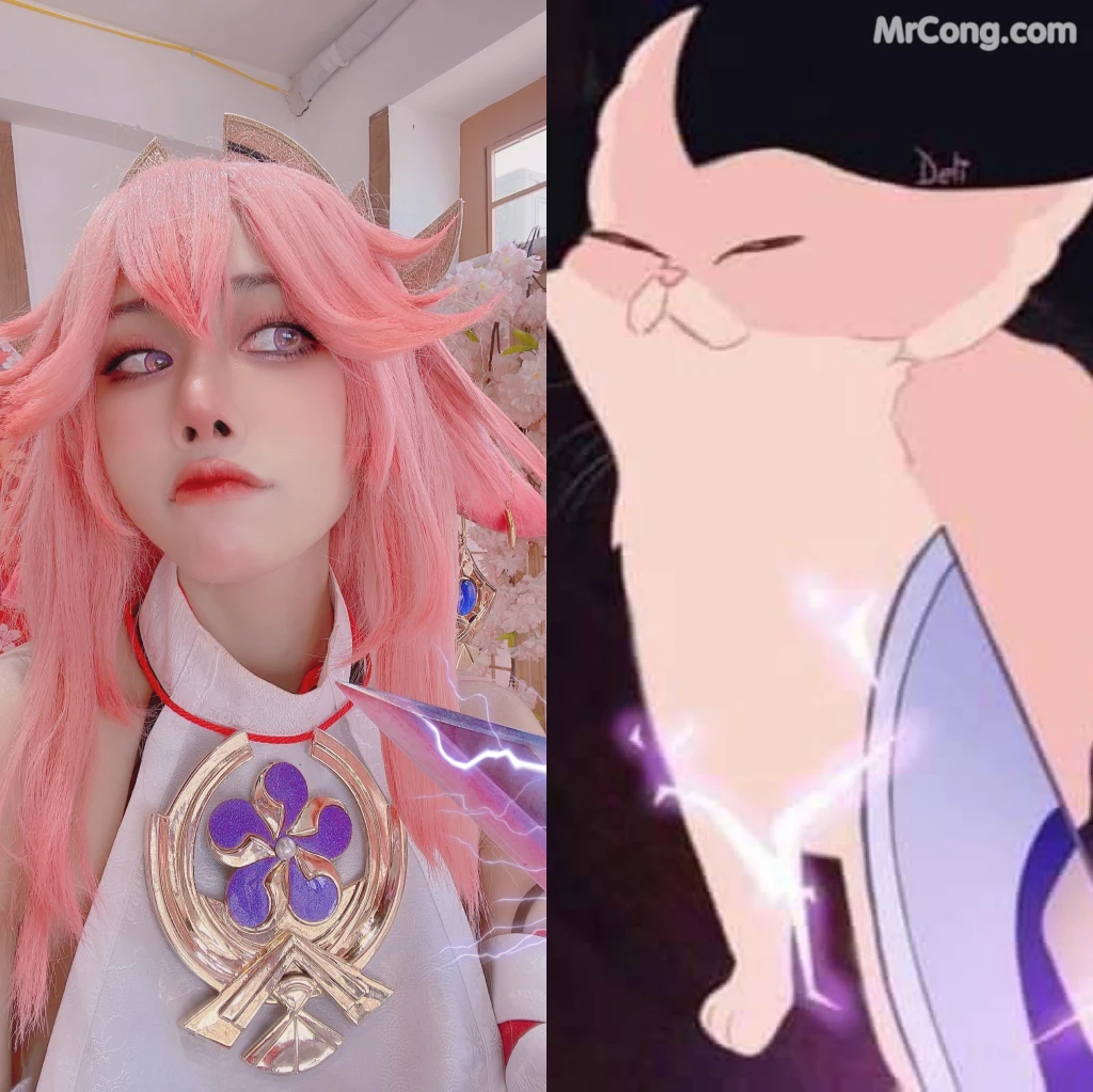Coser@Byoru: Yae Miko x Raiden Shogun (95 photos) – Page 6