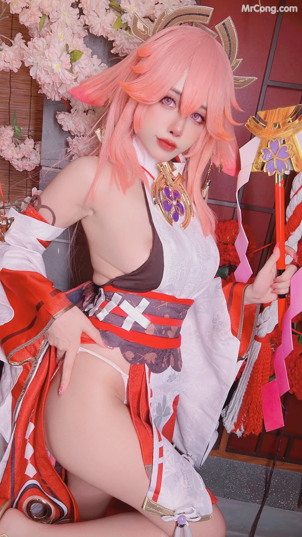 Coser@Byoru: Yae Miko x Raiden Shogun (95 photos) – Page 6
