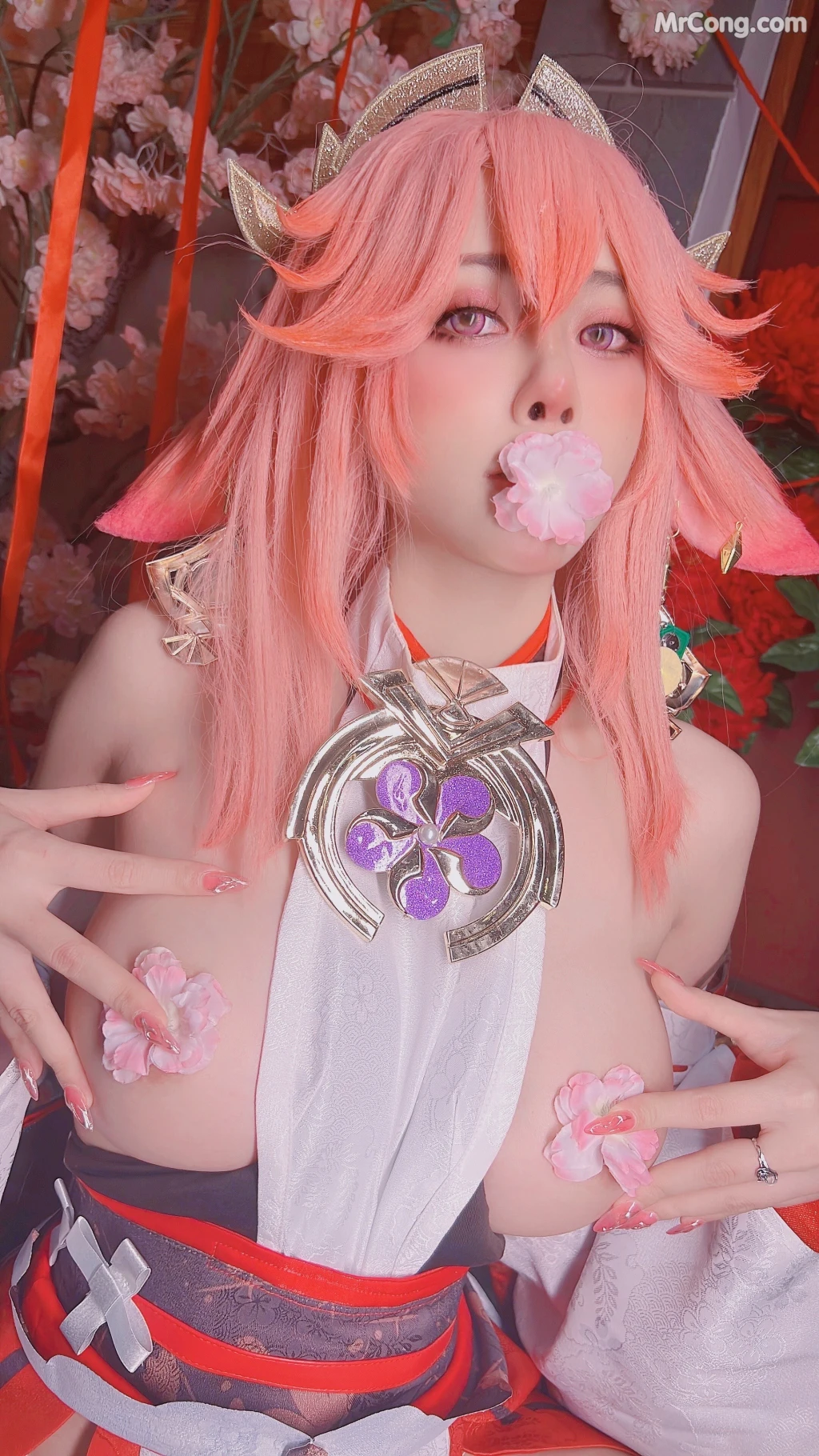 Coser@Byoru: Yae Miko x Raiden Shogun (95 photos) – Page 7