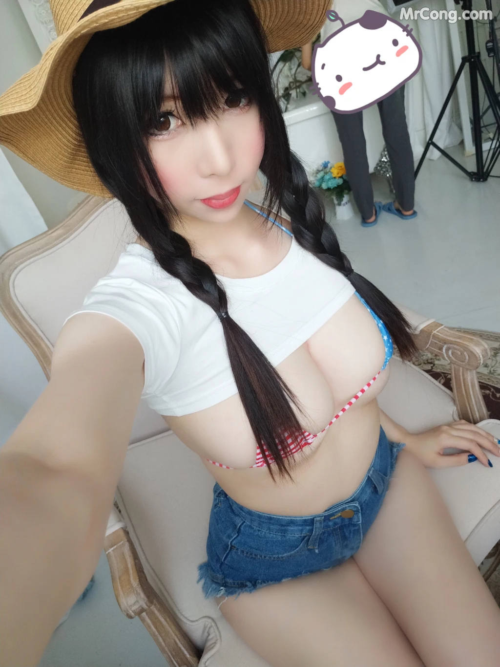 Coser@Kano Nozomi (鹿野希) Vol.05: 牛仔女郎 (85 photos + 4 videos)