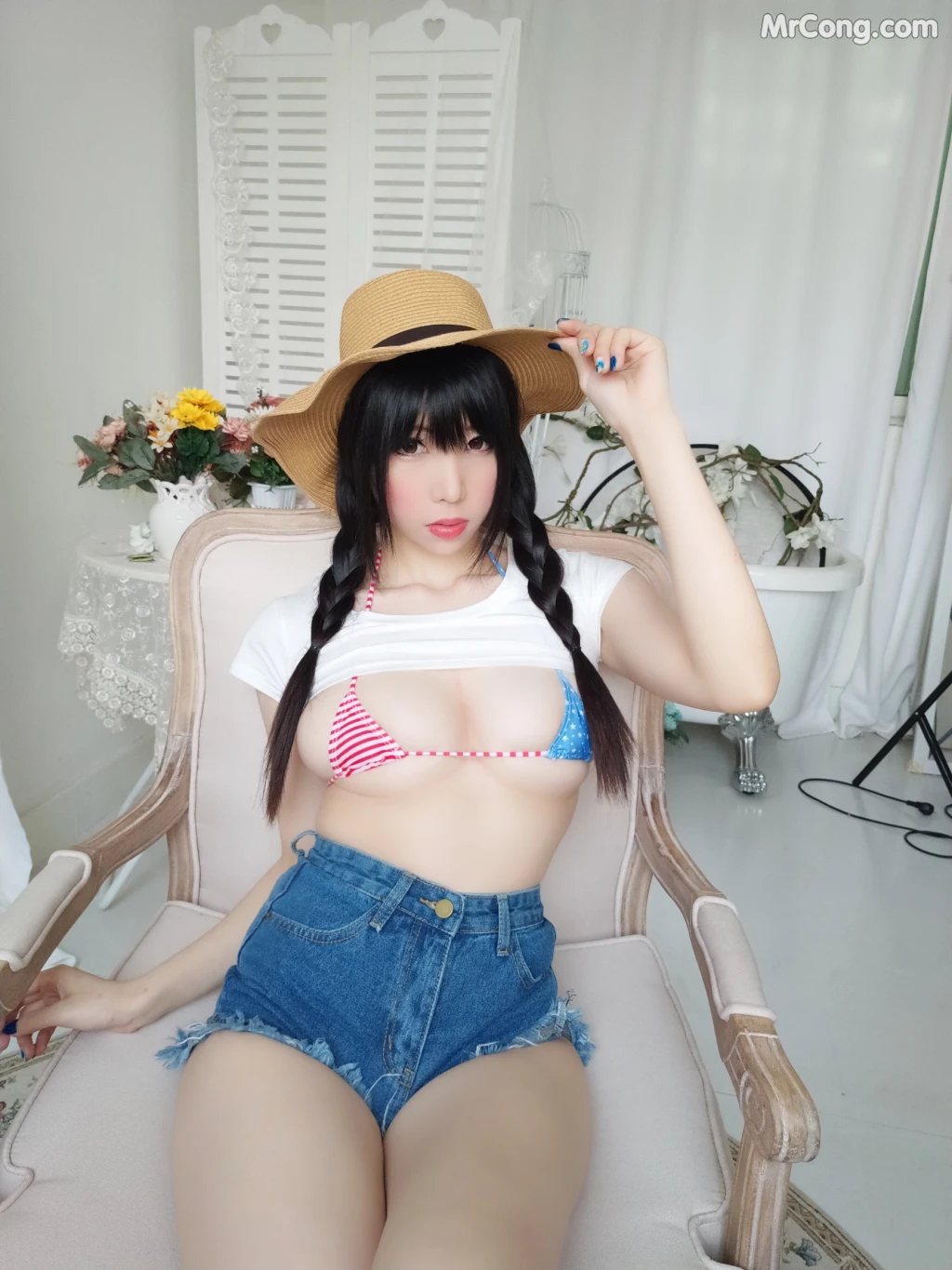 Coser@Kano Nozomi (鹿野希) Vol.05: 牛仔女郎 (85 photos + 4 videos) – Page 2