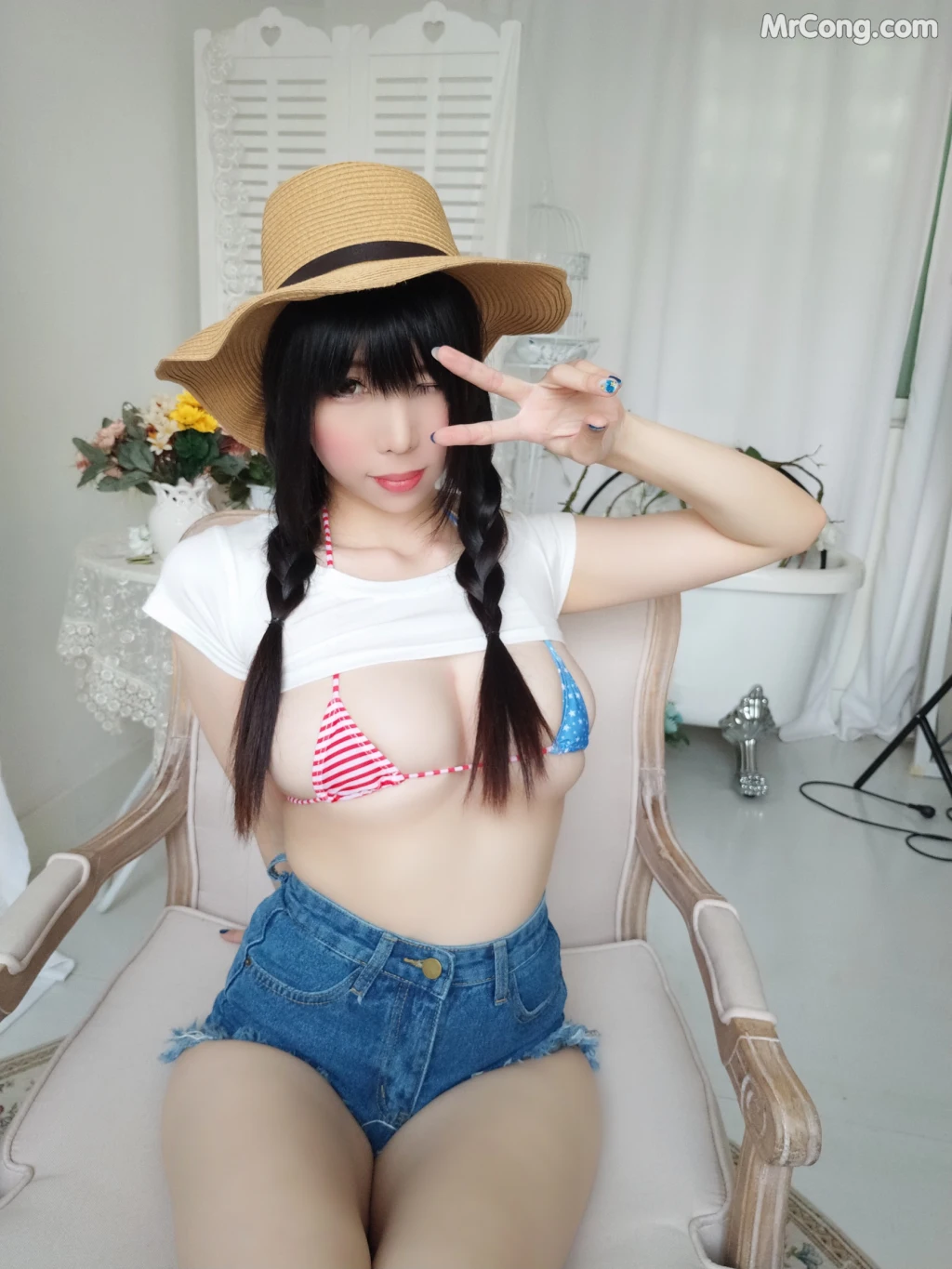Coser@Kano Nozomi (鹿野希) Vol.05: 牛仔女郎 (85 photos + 4 videos) – Page 2