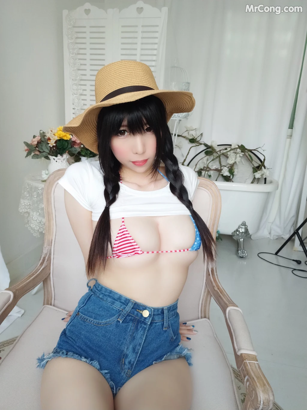 Coser@Kano Nozomi (鹿野希) Vol.05: 牛仔女郎 (85 photos + 4 videos) – Page 2