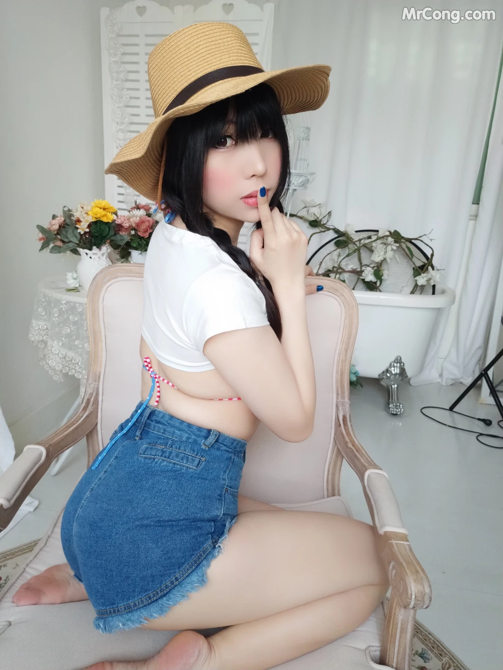 Coser@Kano Nozomi (鹿野希) Vol.05: 牛仔女郎 (85 photos + 4 videos) – Page 2