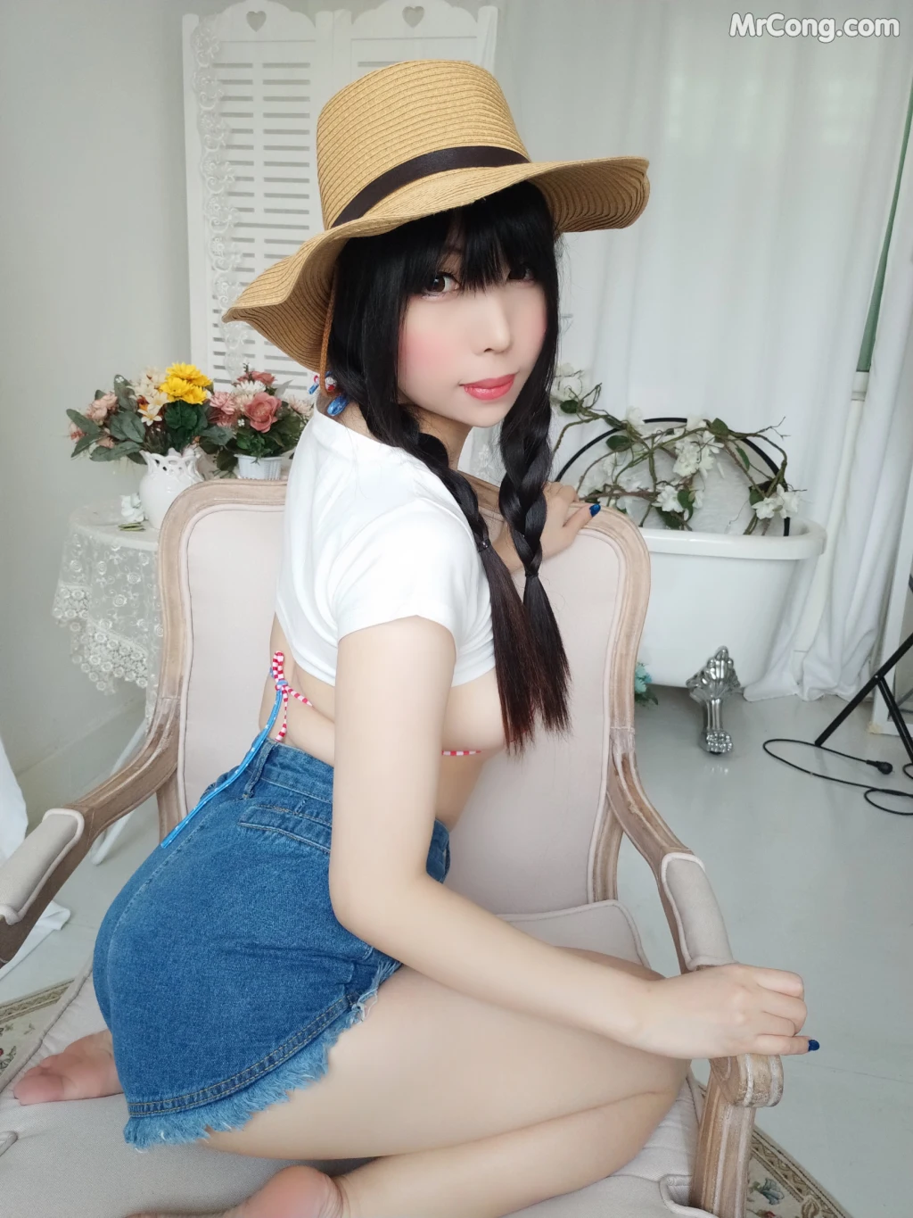Coser@Kano Nozomi (鹿野希) Vol.05: 牛仔女郎 (85 photos + 4 videos) – Page 2