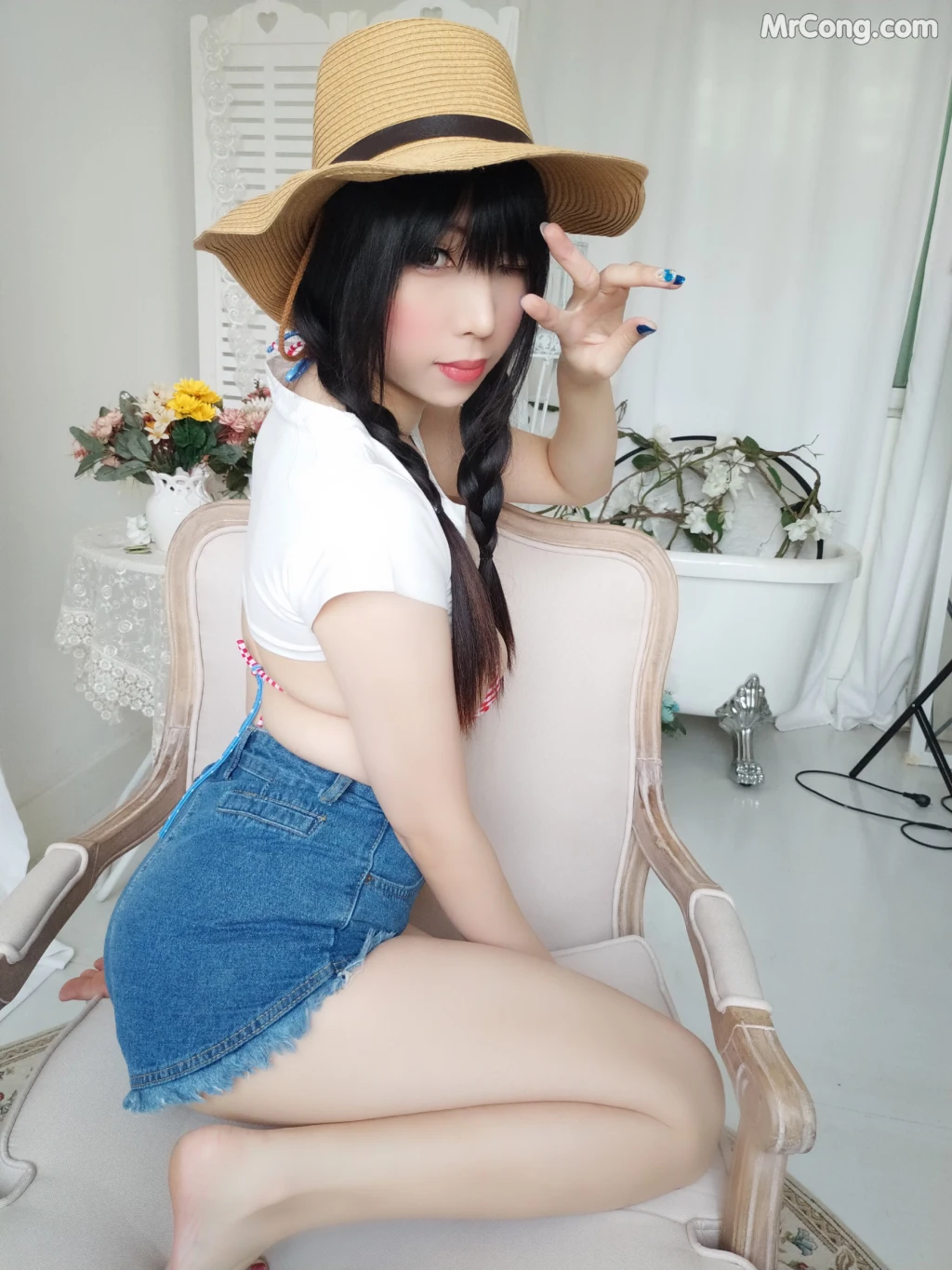 Coser@Kano Nozomi (鹿野希) Vol.05: 牛仔女郎 (85 photos + 4 videos) – Page 2