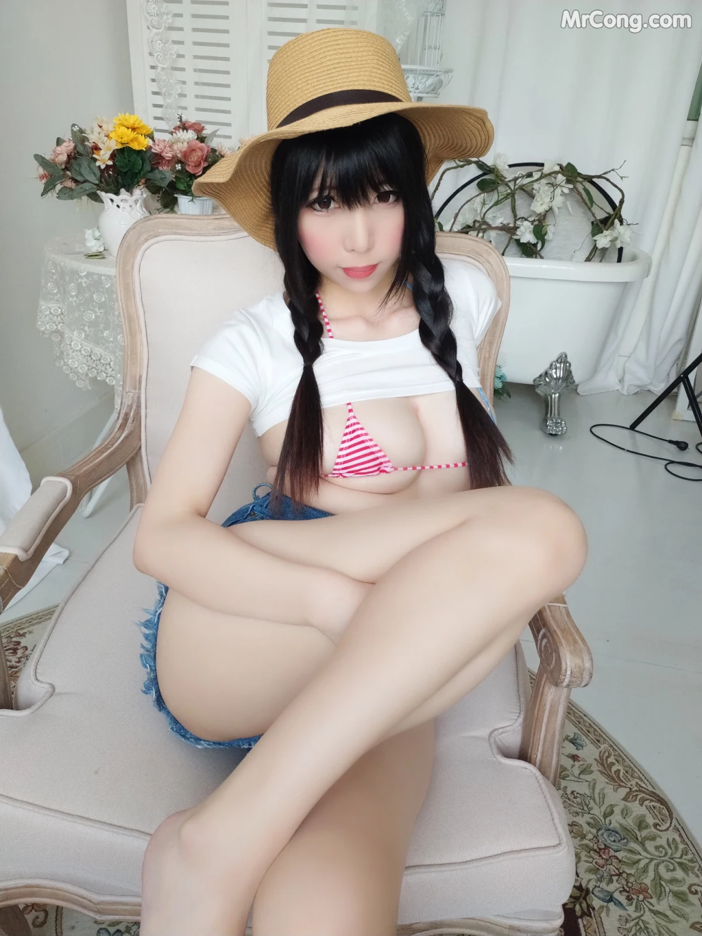 Coser@Kano Nozomi (鹿野希) Vol.05: 牛仔女郎 (85 photos + 4 videos) – Page 3