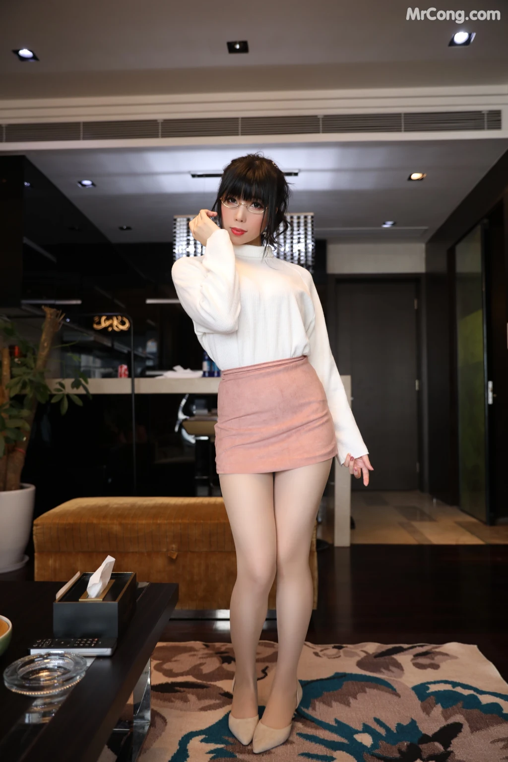 Coser@Kano Nozomi (鹿野希) Vol.06: 单马尾眼镜娘 (166 photos)
