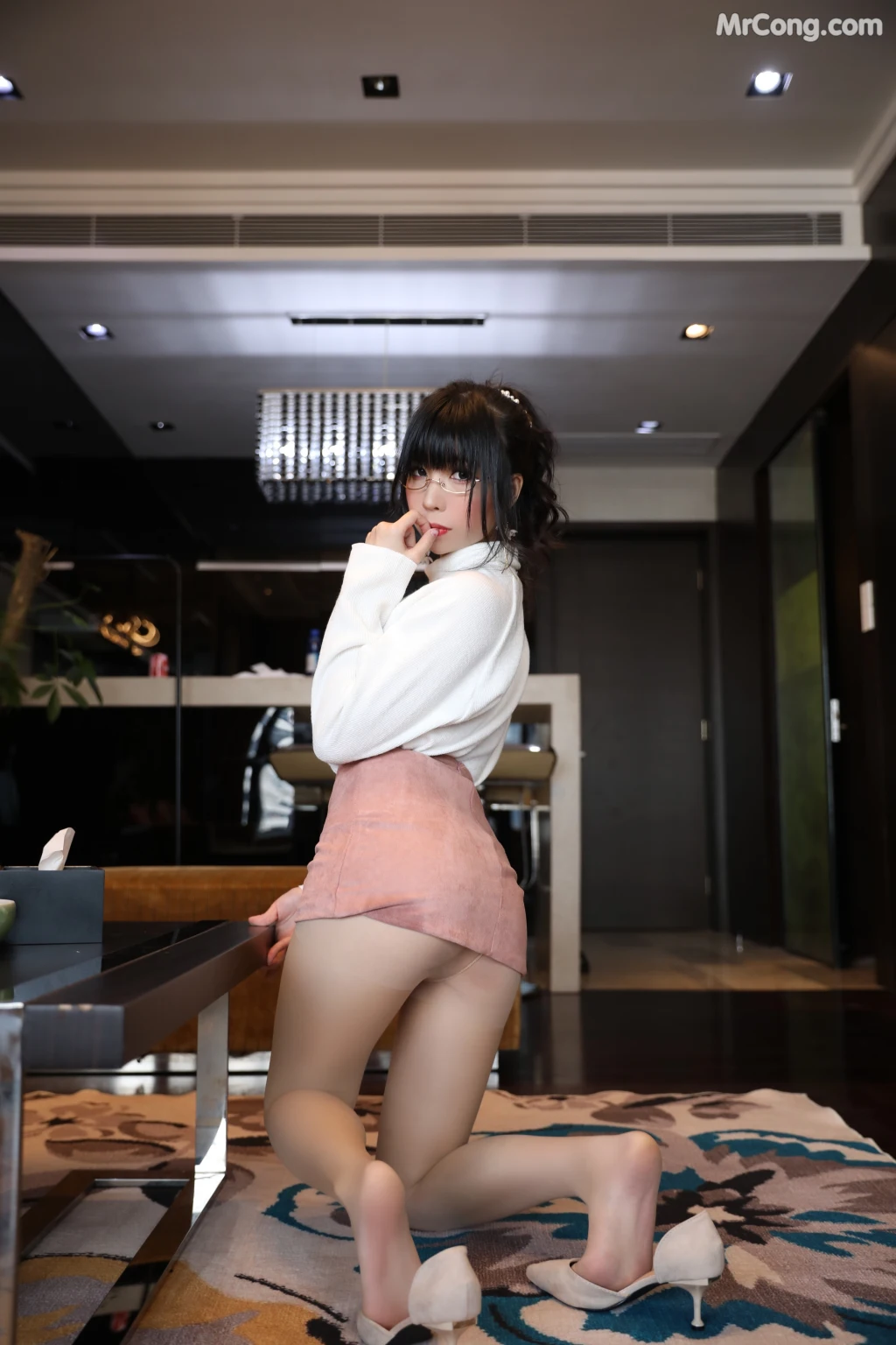Coser@Kano Nozomi (鹿野希) Vol.06: 单马尾眼镜娘 (166 photos) – Page 2