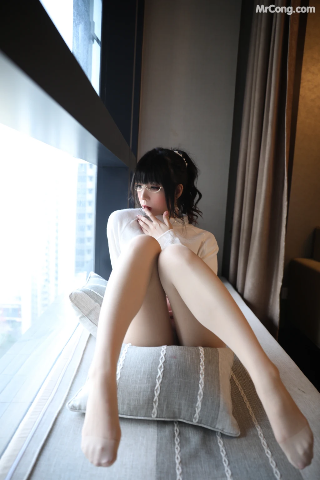 Coser@Kano Nozomi (鹿野希) Vol.06: 单马尾眼镜娘 (166 photos) – Page 4