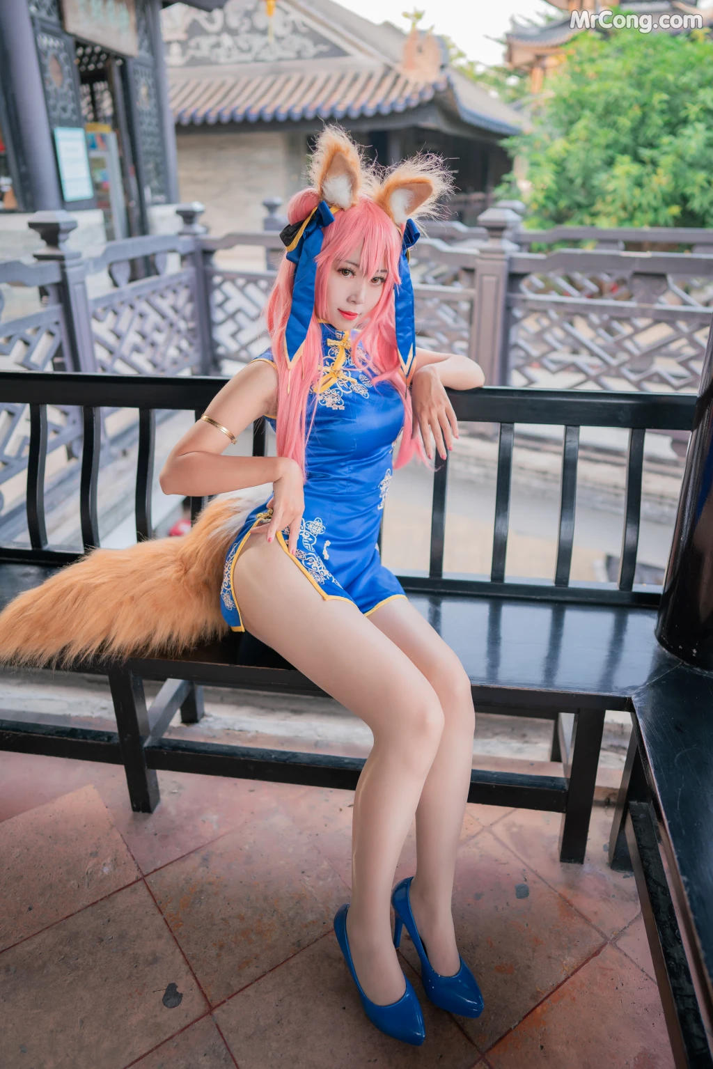 Coser@Money冷冷 No.004: 玉藻前旗袍 (17 photos)