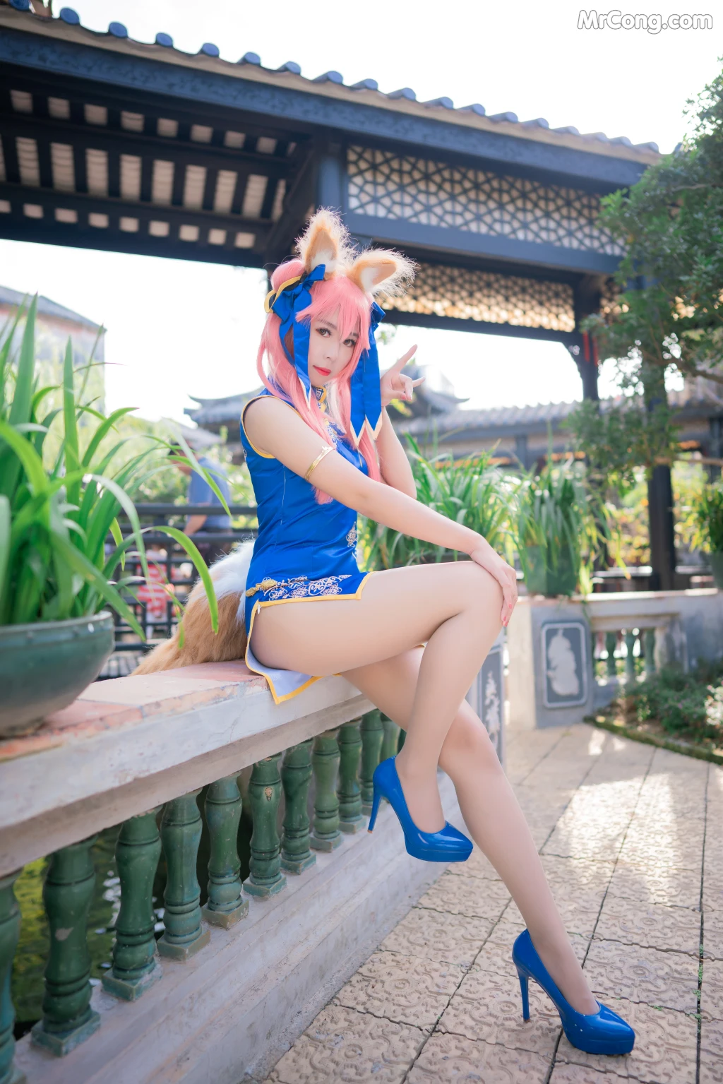 Coser@Money冷冷 No.004: 玉藻前旗袍 (17 photos)
