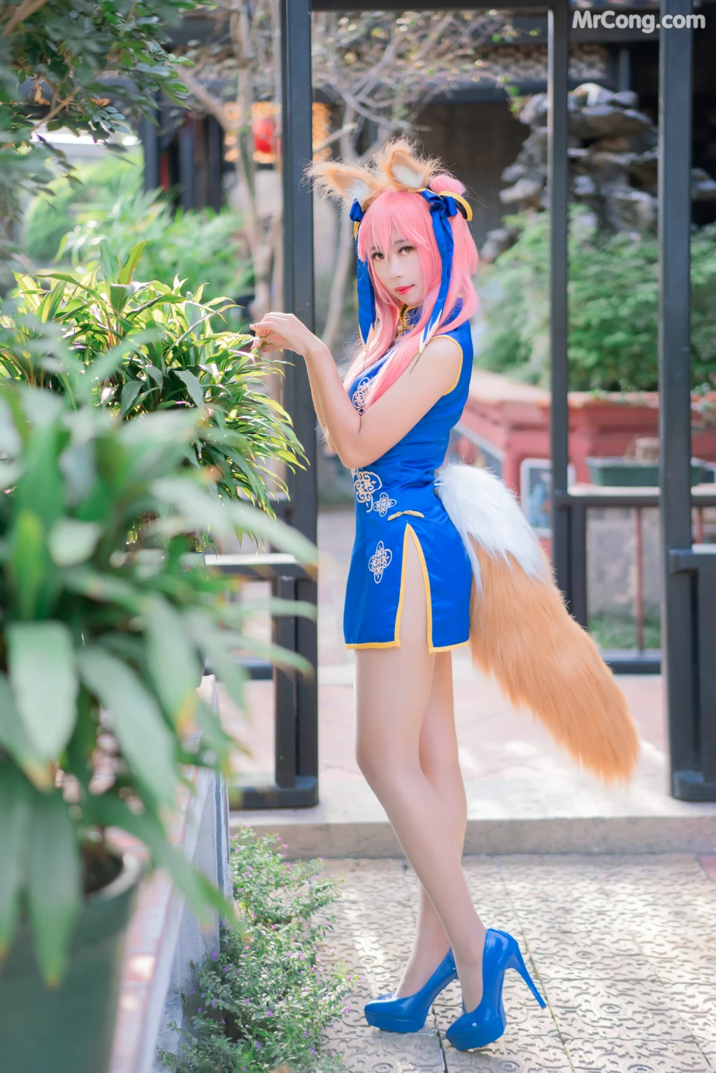 Coser@Money冷冷 No.004: 玉藻前旗袍 (17 photos)