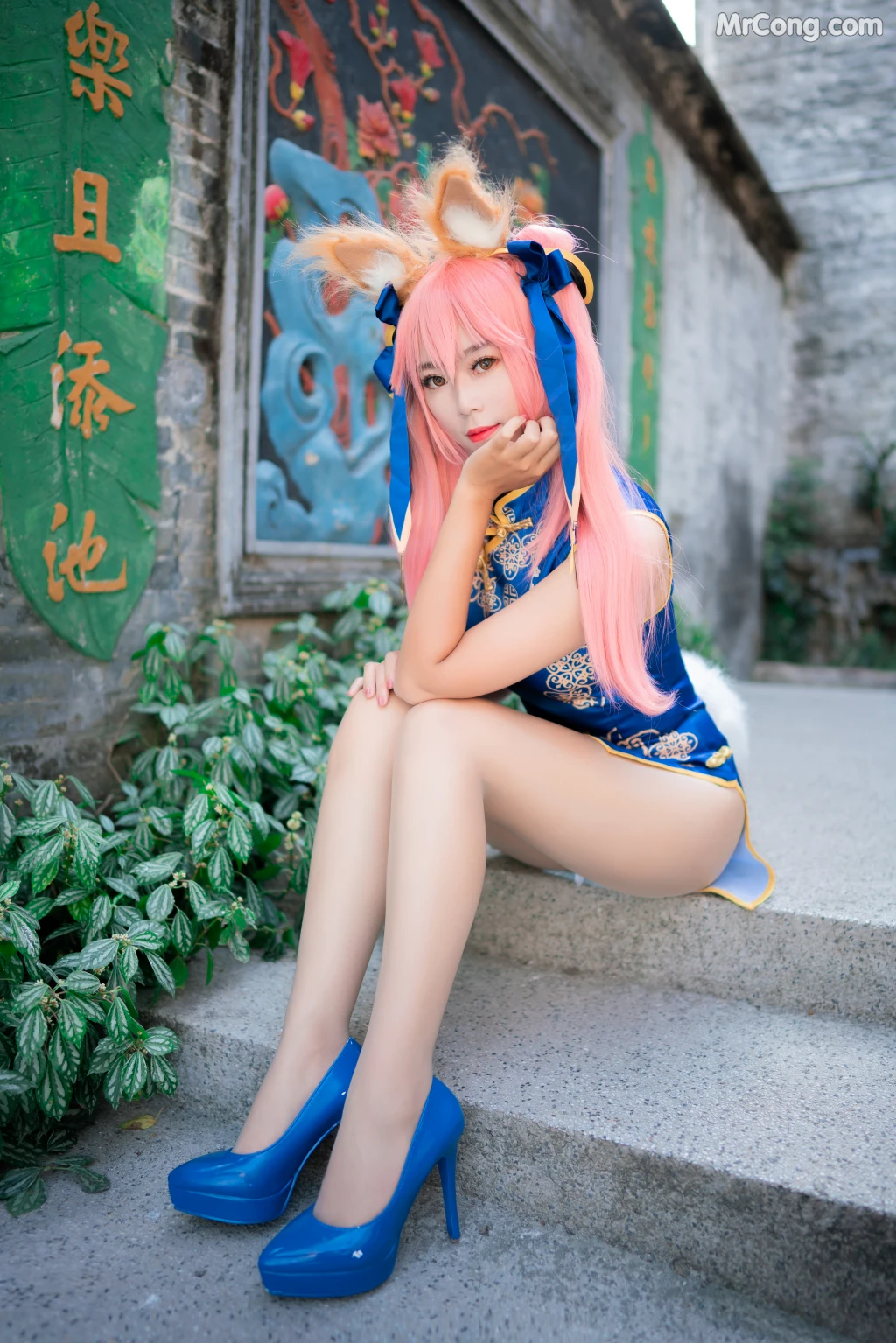 Coser@Money冷冷 No.004: 玉藻前旗袍 (17 photos) – Page 2