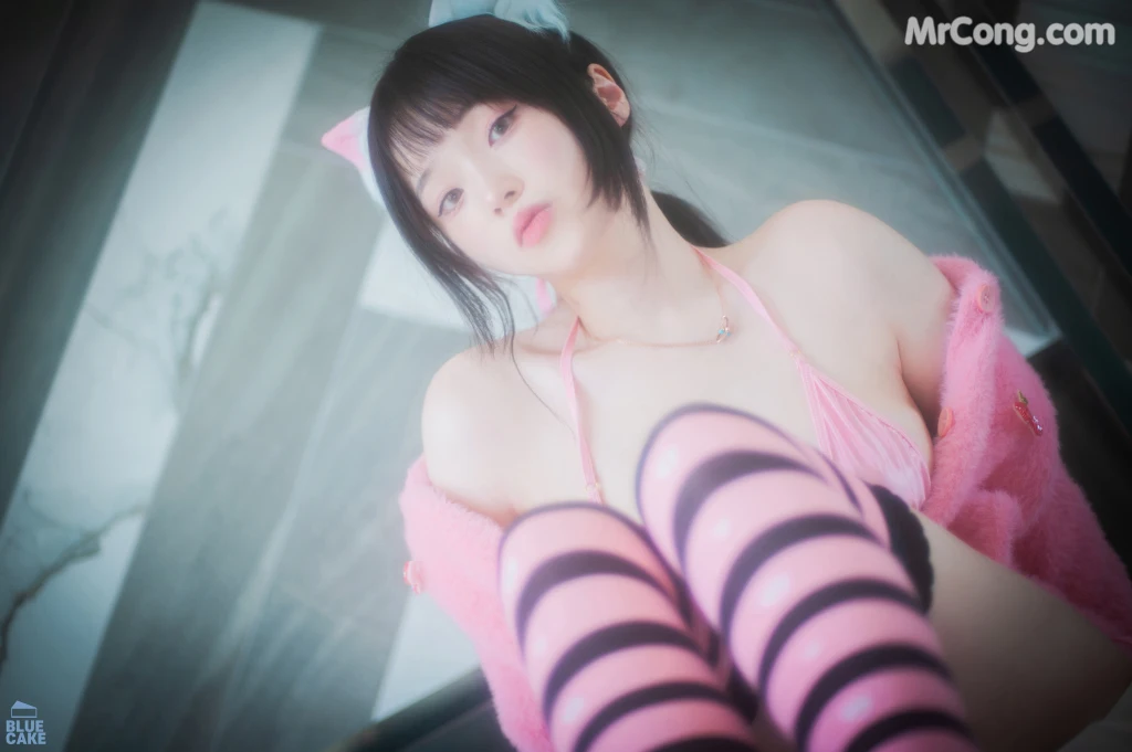 [BLUECAKE] Bambi (밤비): Naughty Cats Pink & Mint RED (145 photos) – Page 2