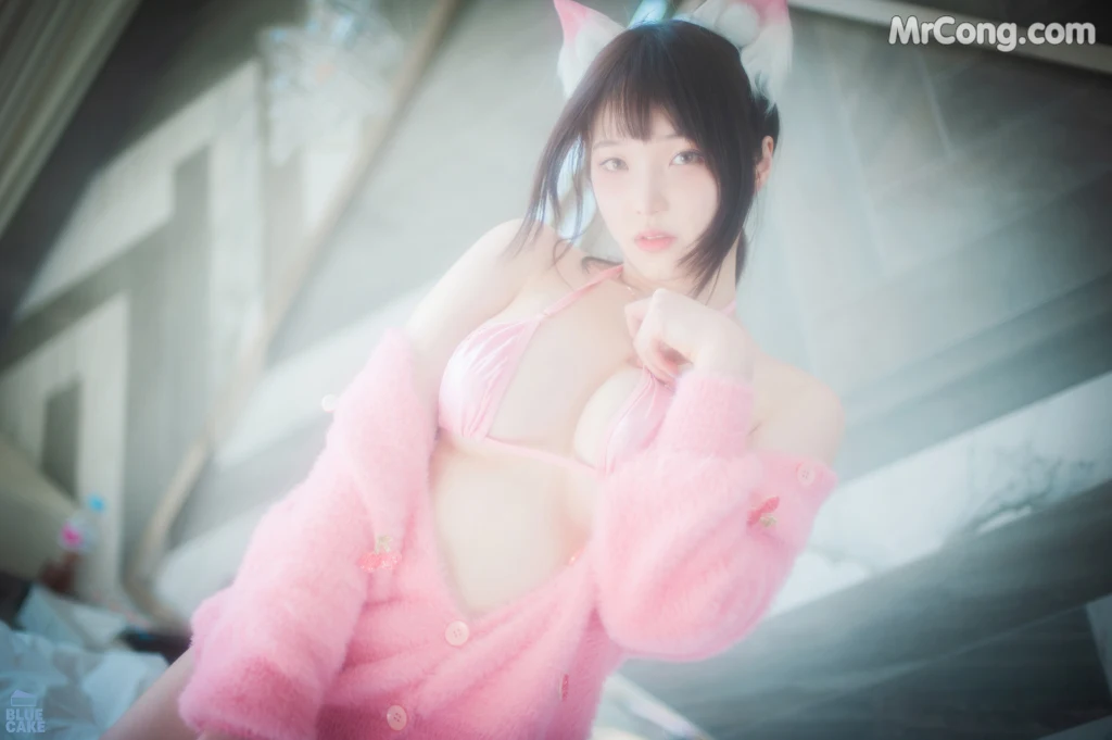 [BLUECAKE] Bambi (밤비): Naughty Cats Pink & Mint RED (145 photos) – Page 4