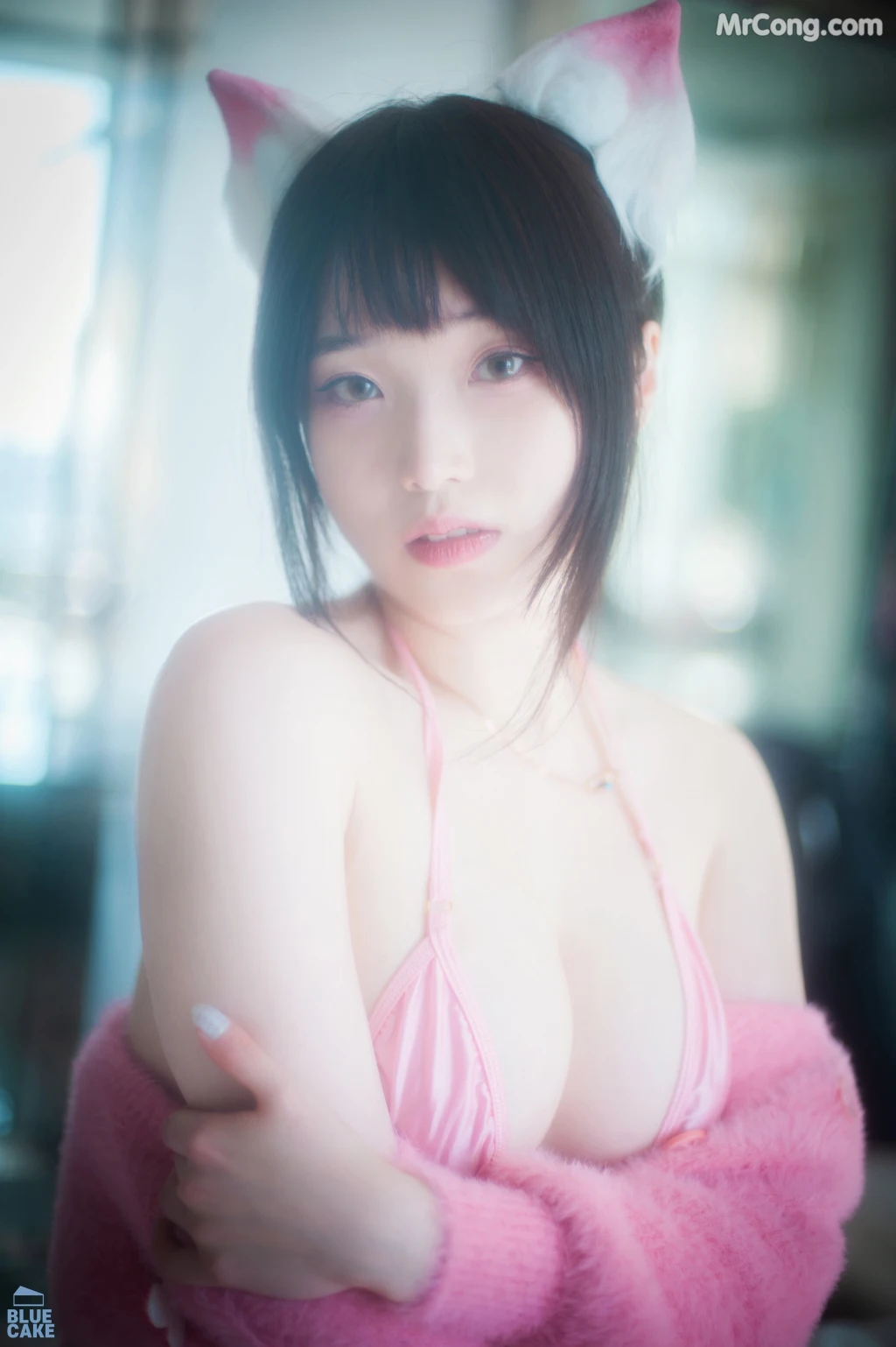 [BLUECAKE] Bambi (밤비): Naughty Cats Pink & Mint RED (145 photos) – Page 4