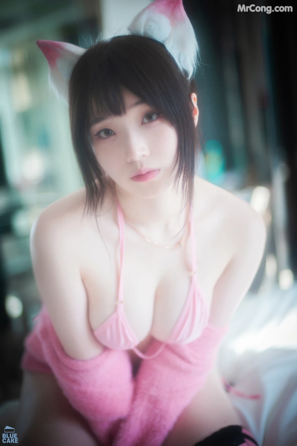 [BLUECAKE] Bambi (밤비): Naughty Cats Pink & Mint RED (145 photos) – Page 6