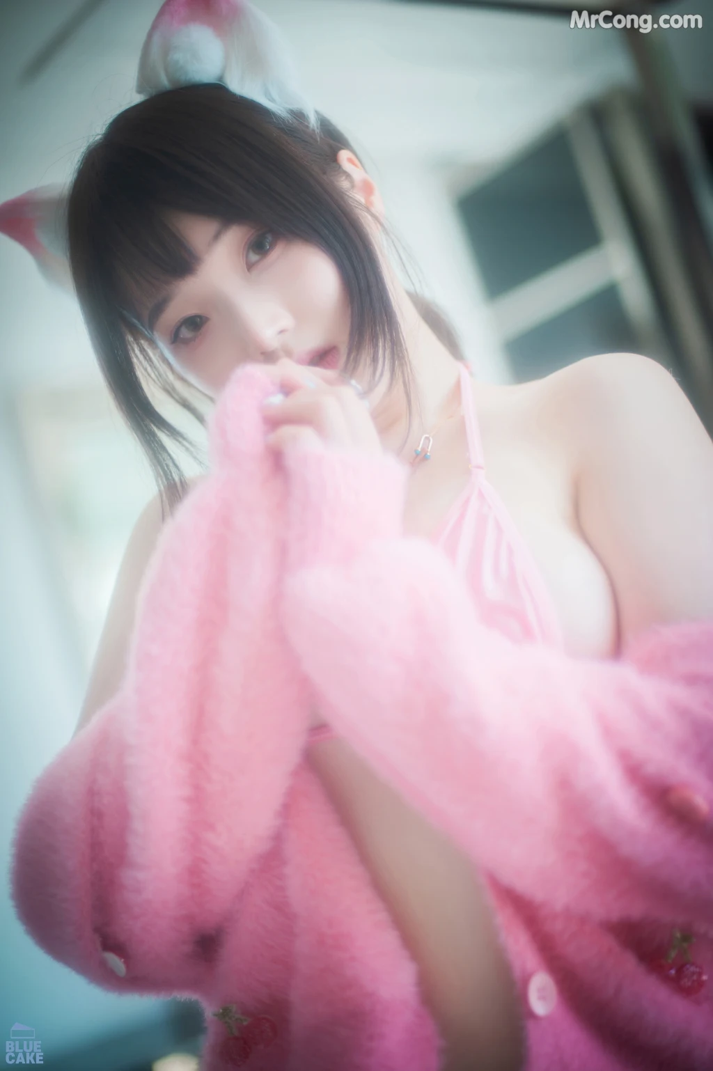 [BLUECAKE] Bambi (밤비): Naughty Cats Pink & Mint RED (145 photos) – Page 7