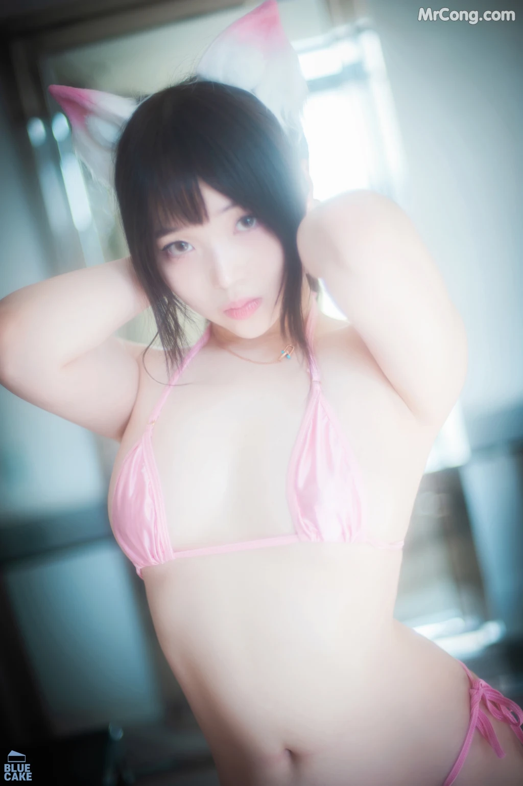 [BLUECAKE] Bambi (밤비): Naughty Cats Pink & Mint RED (145 photos) – Page 7