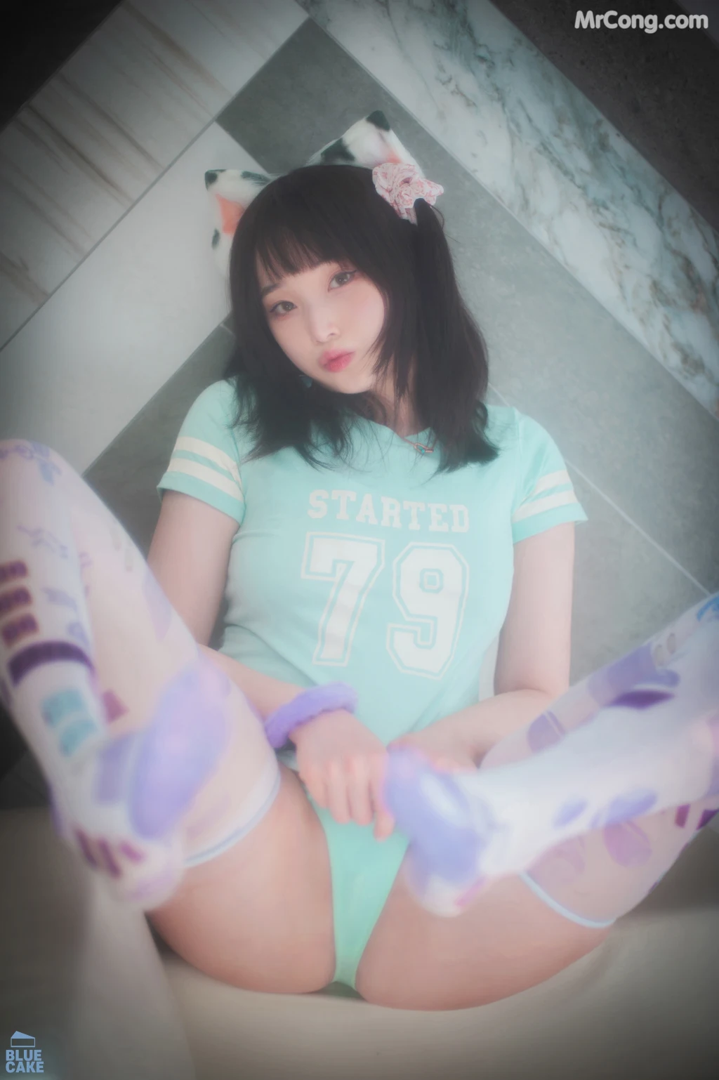 [BLUECAKE] Bambi (밤비): Naughty Cats Pink & Mint RED (145 photos) – Page 8