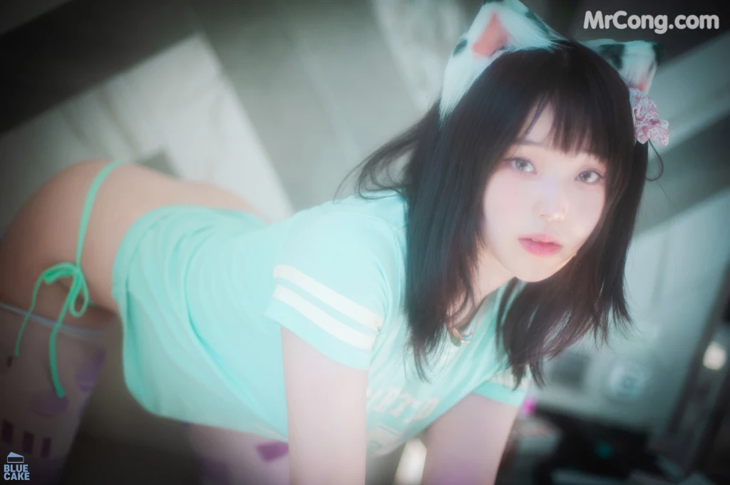 [BLUECAKE] Bambi (밤비): Naughty Cats Pink & Mint RED (145 photos) – Page 9
