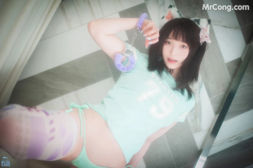 [BLUECAKE] Bambi (밤비): Naughty Cats Pink & Mint RED (145 photos) – Page 9
