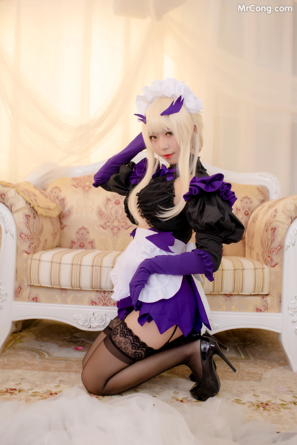 Coser@Money冷冷 No.008: 黑枪呆女仆 (17 photos) – Page 2