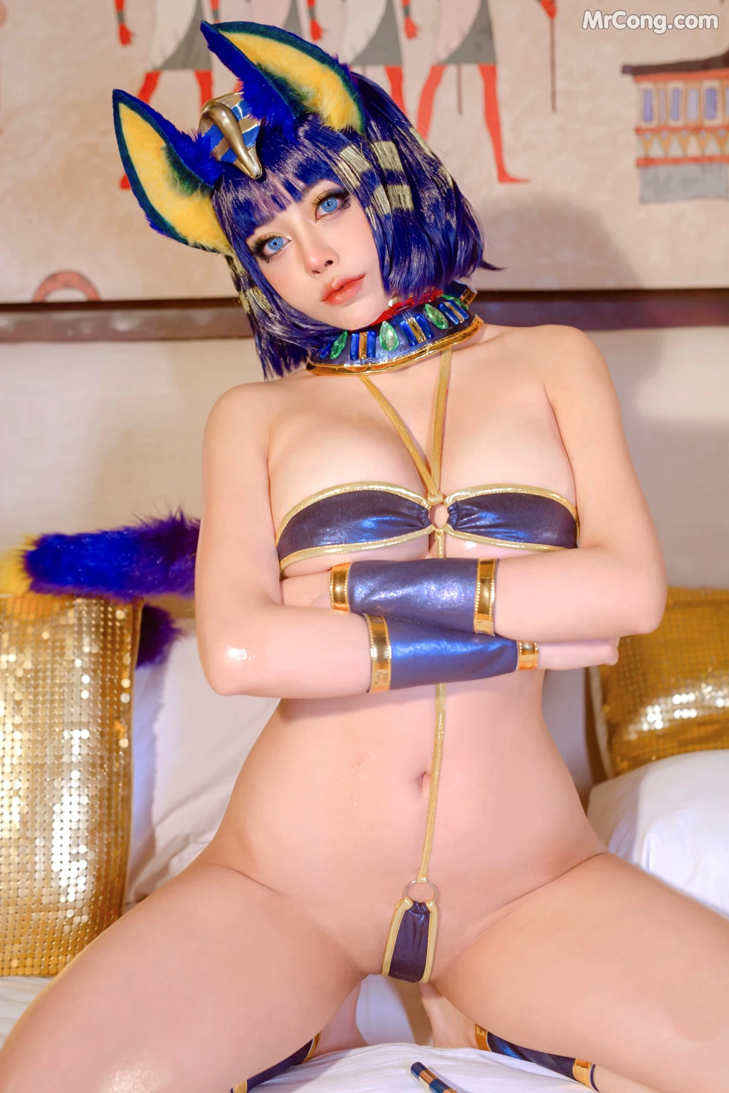 Coser@Byoru: Lewd Ankha (52 photos + 8 videos) – Page 3