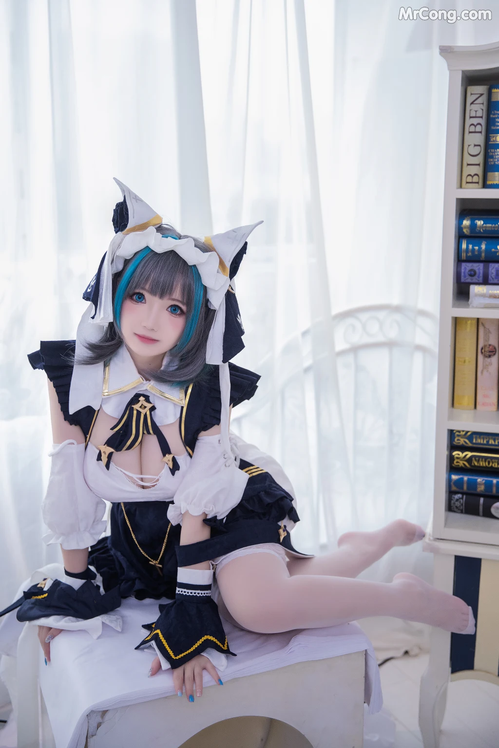 Coser@雪晴Astra (雪晴嘟嘟) Vol.037: Azure Lane 柴郡 (18 photos)