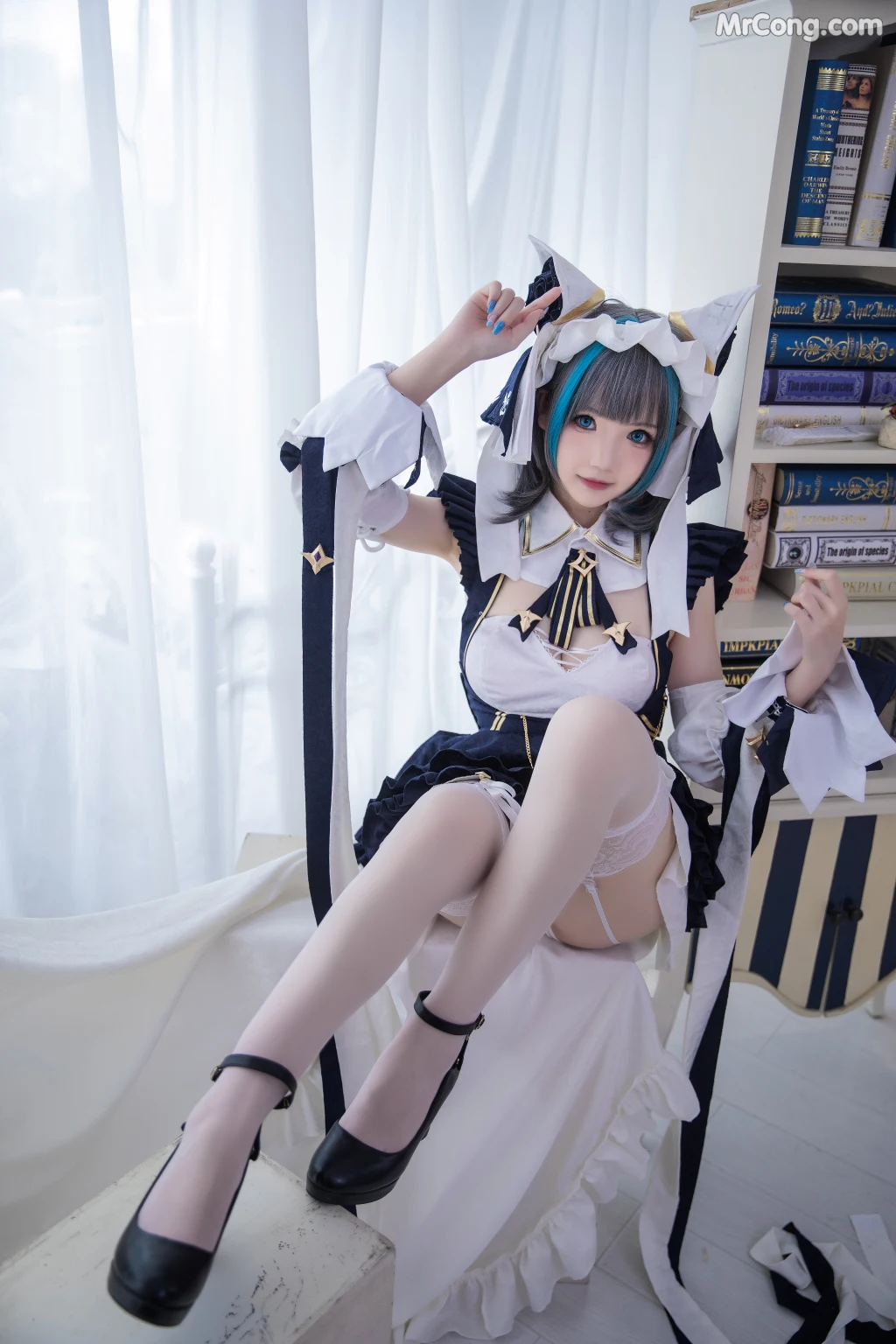 Coser@雪晴Astra (雪晴嘟嘟) Vol.037: Azure Lane 柴郡 (18 photos) – Page 2