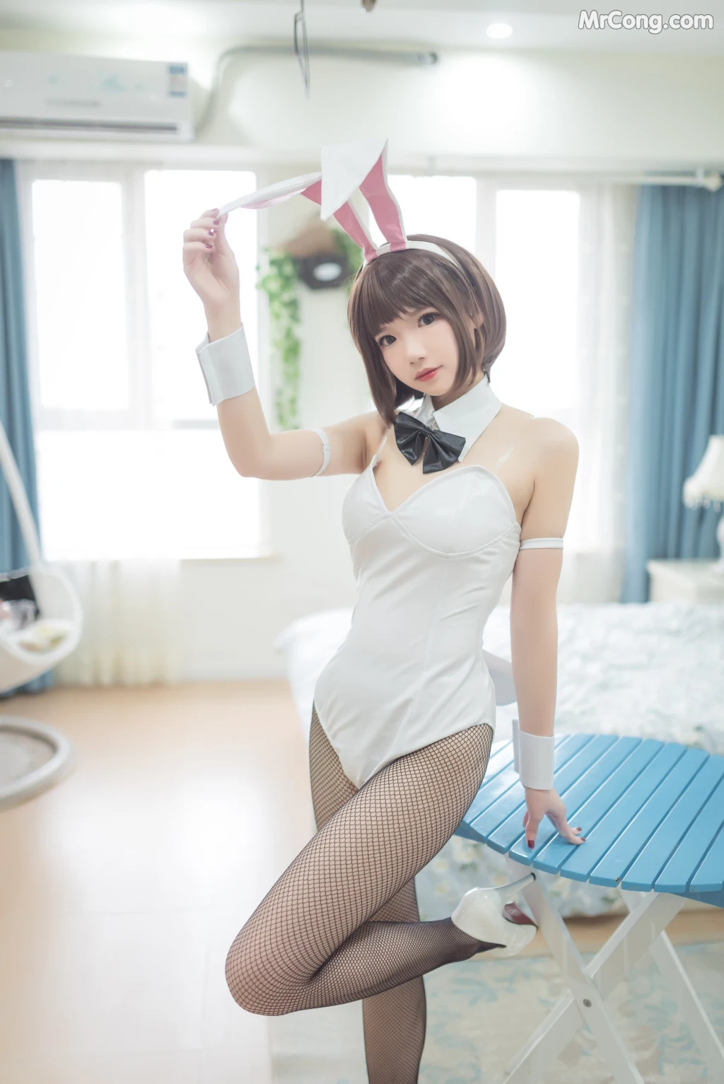 Coser@雪晴Astra (雪晴嘟嘟) Vol.039: 加藤恵兔女郎 (33 photos)