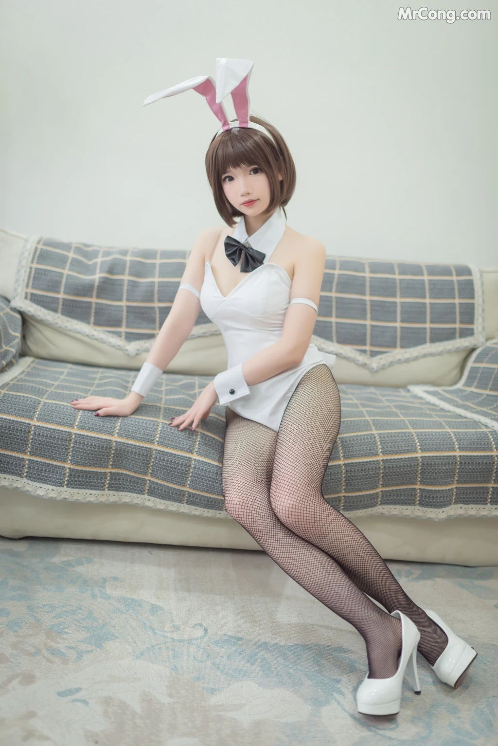Coser@雪晴Astra (雪晴嘟嘟) Vol.039: 加藤恵兔女郎 (33 photos)