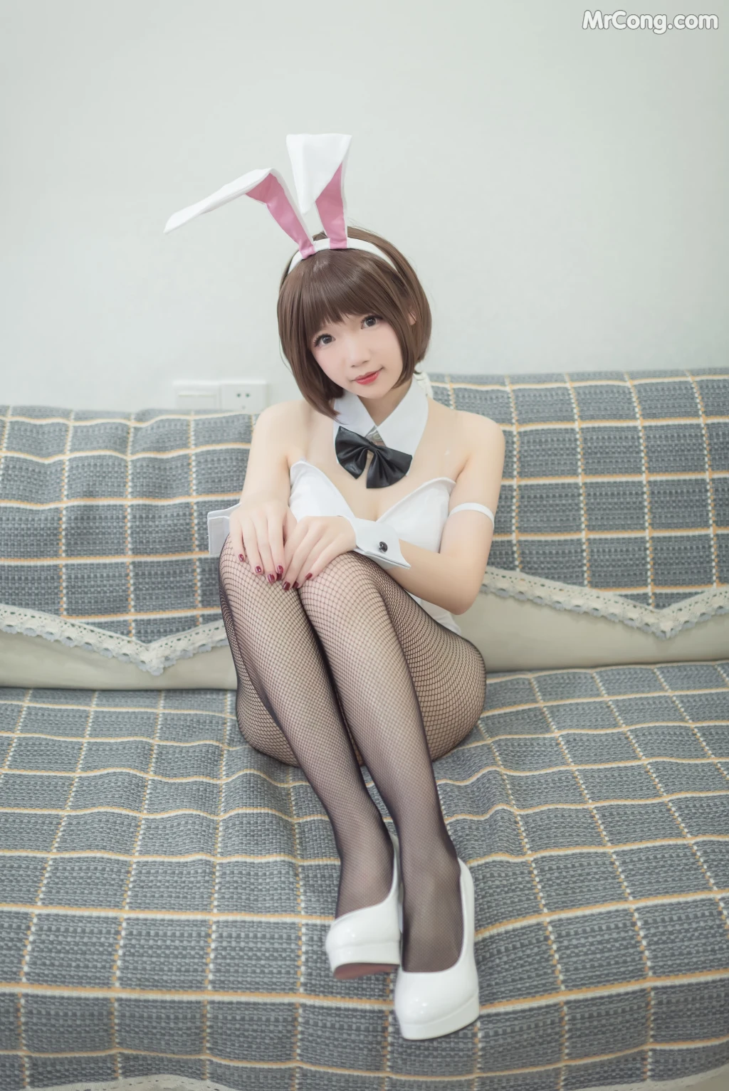 Coser@雪晴Astra (雪晴嘟嘟) Vol.039: 加藤恵兔女郎 (33 photos)