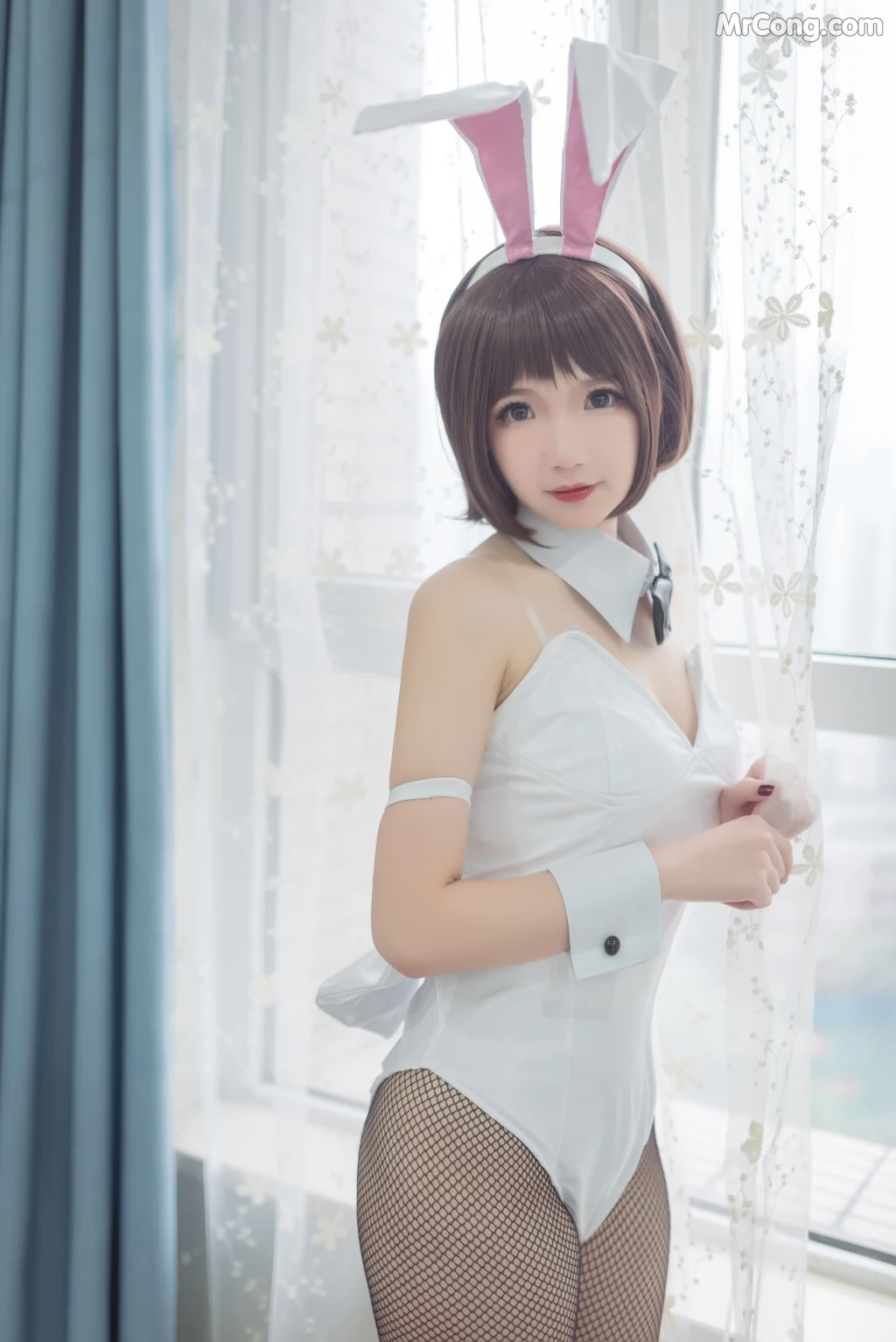 Coser@雪晴Astra (雪晴嘟嘟) Vol.039: 加藤恵兔女郎 (33 photos)