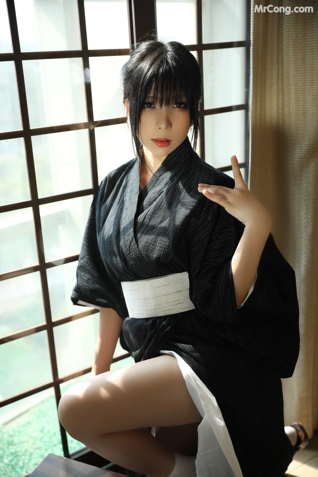 Coser@Kano Nozomi (鹿野希) Vol.21: 未亡人i 写真 (141 photos) – Page 8