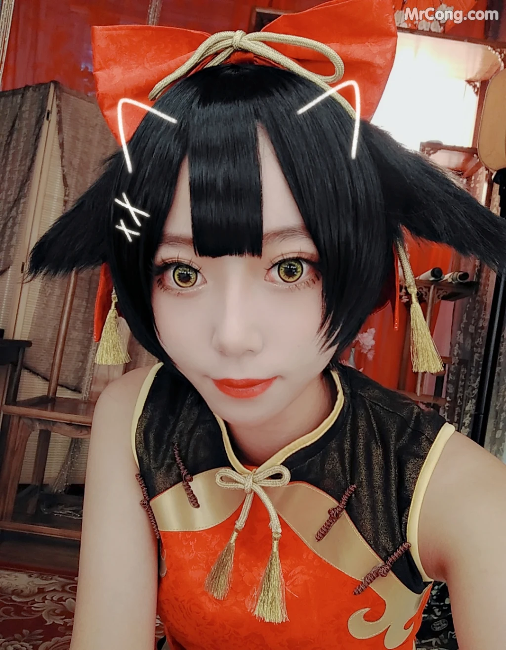 Coser@Money冷冷 No.015: 高雄红旗袍 (15 photos)