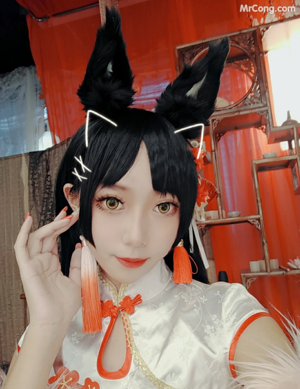 Coser@Money冷冷 No.015: 高雄红旗袍 (15 photos)